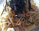 Foto del paso 4 de la receta: Pasta con huevas de bacalao y calamar
