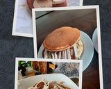 Hình bước làm 3 của món Pancake từ bột pha sẵn