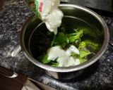 A picture of step 1 of Sattu Masala Chaas.