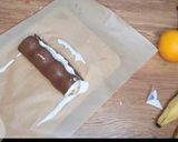பழ ரோல்/ஆரஞ்சு இனிப்பு(fruit roll recipe in tamil) ரெசிபி ஸ்டேப் 3 புகைப்படம்