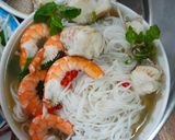 Hình bước làm 4 của món Bún nước lèo quê nhà