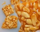 A picture of step 10 of Peanut jaggery chikki.
