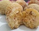 A picture of step 6 of Mawa cutlet.