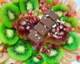 صورة لخطوة 2 من وصفة صحن فواكه مشكلة🌹