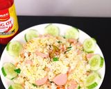 Hình bước làm 6 của món Cơm chiên