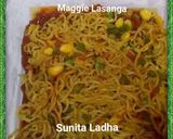 मैगी लसांगा (Maggie lasanga recipe in Hindi) रेसिपी चरण 14 फोटो