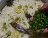 A picture of step 11 of Mutton biryani.