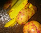 Foto del paso 3 de la receta: Arroz con verduras, caldo y papas peruana