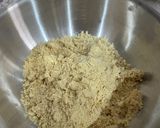 A picture of step 1 of Shortbread pie crust.