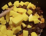 Kolbászos vajbableves recept fázis 2 fotója
