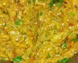 A picture of step 5 of Baingan Bharta.