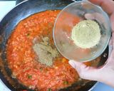 A picture of step 8 of Bombay Potatoes.