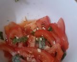 A picture of step 6 of Tomato Salad.