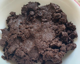 Foto del paso 3 de la receta: Gelatina de mora azul y coco, con galleta oreo de base
