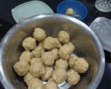 Foto langkah ke 5 dari resep Anabolic Red Bean Mooncake |High Protein, Low Calorie, Sugar & Gluten Free.