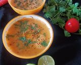 A picture of step 7 of Chana Dal, Carrot, and Tomato Soup.