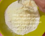 Foto langkah ke 2 dari resep Honeycomb Bread / Roti Sarang Lebah.