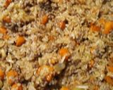 A picture of step 10 of Fried Rice with Beef.