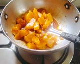 A picture of step 1 of Jeera aloo (masala jeera aloo).