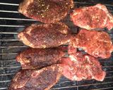 A picture of step 1 of Braaied Lamb & Pork Chops with braaibroodjie.