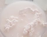 A picture of step 1 of Lo Bak Go - Steamed Chinese Radish Cake.