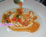 A picture of step 3 of Bread Omelette.