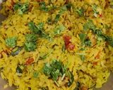 कांदा बटाटा पोहा मुंबई स्ट्रीट स्टाइल (Kanda batata poha mumbai street style recipe in hindi) रेसिपी चरण 4 फोटो