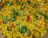 कांदा बटाटा पोहा मुंबई स्ट्रीट स्टाइल (Kanda batata poha mumbai street style recipe in hindi) रेसिपी चरण 4 फोटो