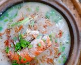 Hình bước làm 5 của món Cháo hàu hải sản 🦐🦪🦑