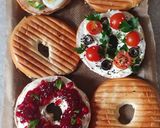A picture of step 3 of Sweet and sour bagels 🤩.