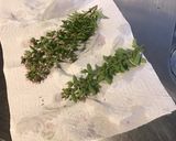 Une image de l'étape 3 de Salade du jardin (tomates, concombre, poivrons, basilic).
