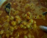 A picture of step 4 of Chhola puri.