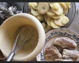 Une image de l'étape 1 de Gratin de panais au colin.