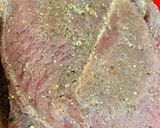 A picture of step 3 of Butter Beef Steaks serve with pepper white sauce and stir fry veggies.