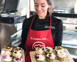 Foto del paso 5 de la receta: Cupcakes de Matcha con maracuyá y merengue italiano tostado