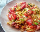 A picture of step 8 of Stir Fried Tomato and Egg.