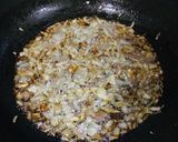 A picture of step 1 of Koyla karahi.