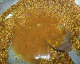 A picture of step 4 of Moong dal and galka(sponge gourd) nu shaak.