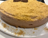 Foto del paso 6 de la receta: Tarta Milka cheesecake facilísima y sin horno