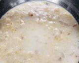 A picture of step 4 of Wheat kanjee with coconut milk.