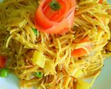 A picture of step 6 of Vegetable vermicelli.