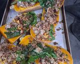 A picture of step 6 of Stuffed Butternut.