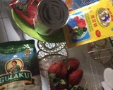 Foto langkah ke 1 dari resep Puding susu stawbery.