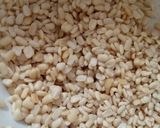A picture of step 1 of Gluten Free Besan Paappri.