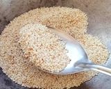 A picture of step 1 of Till gur laddu 😋 sesame jaggery laddu 😋 😋.