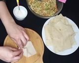 A picture of step 4 of Spring Rolls 🥕🫑🥬.