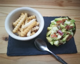 Foto del paso 7 de la receta: Aguacate relleno con jamón curado y mozzarella
