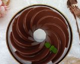 Foto langkah ke 7 dari resep Pudding Coklat Roti Tawar.