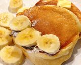 Hình bước làm 6 của món Bánh Pancake Nhật Bản #TeamTrees