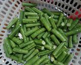 Foto langkah ke 1 dari resep Tumis Kacang Panjang Tahu.